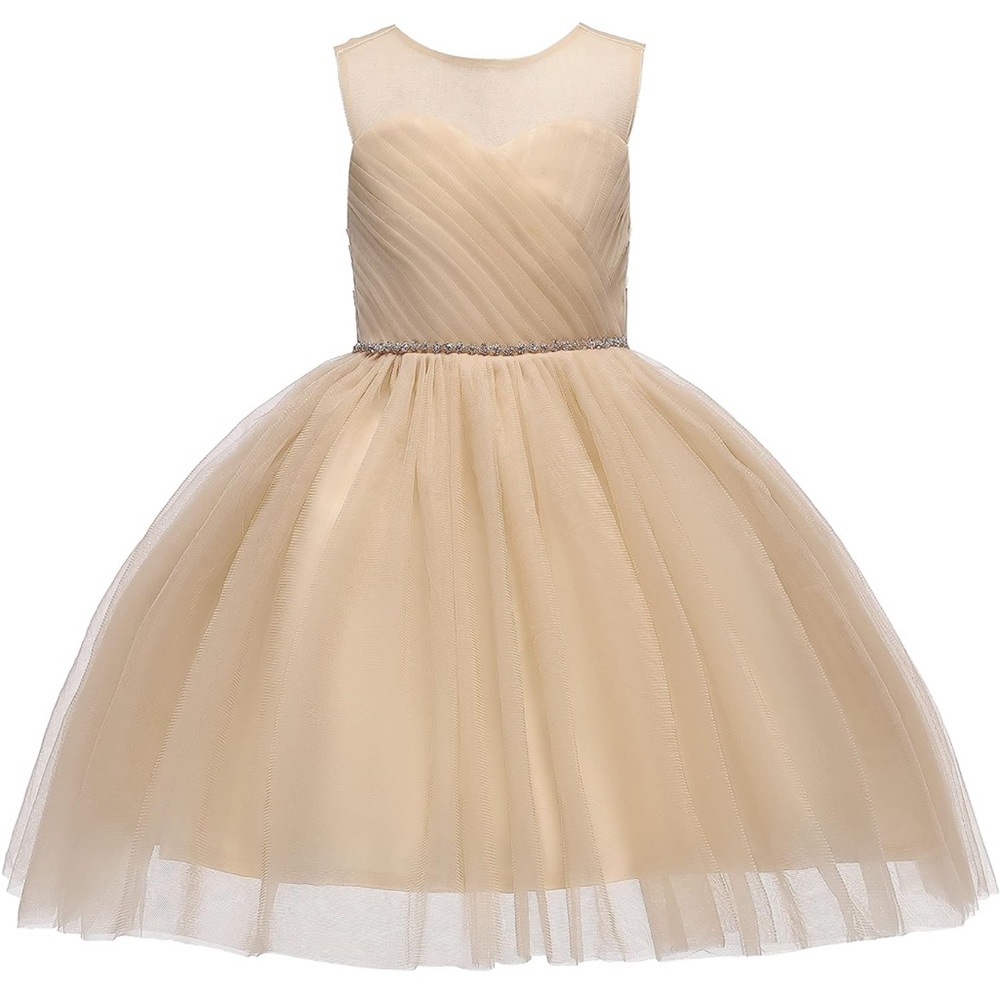 Girls Tulle Wedding Dress, Prom Dress, Birthday Dress or Party Dress